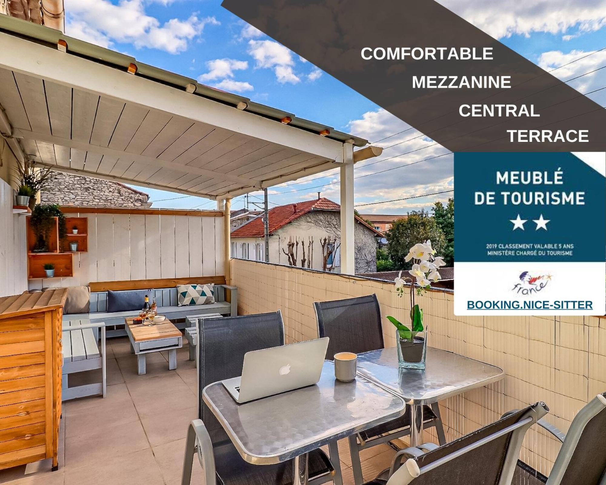 Ferienwohnung Appart Cosy Terrasse Gare De Nîmes Exterior foto